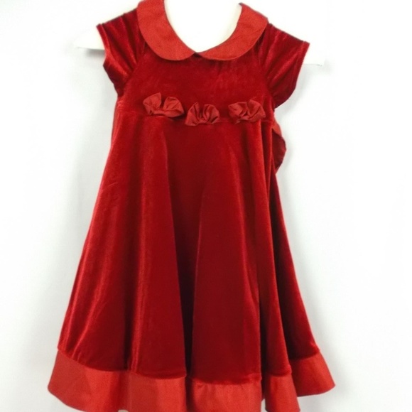 velour christmas dress